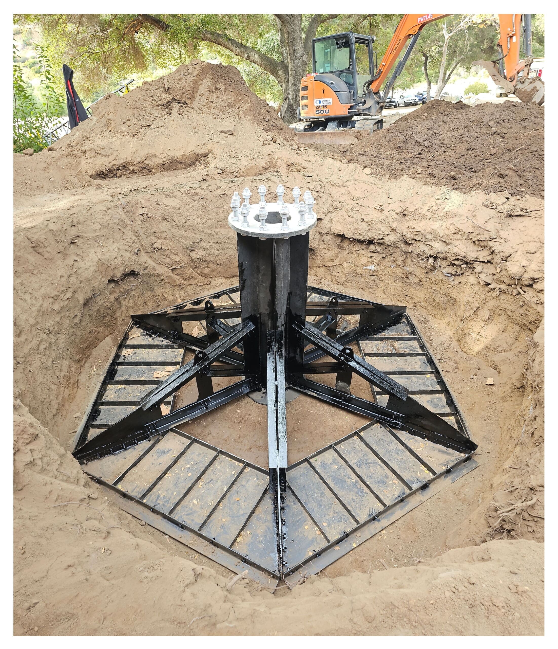 ARE AFS 400 Tilt-Up Monopole Ballasted System