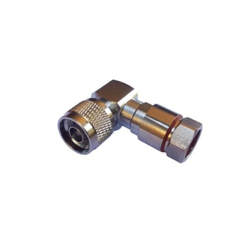 connector N-type male right angle 1_2-inch HF