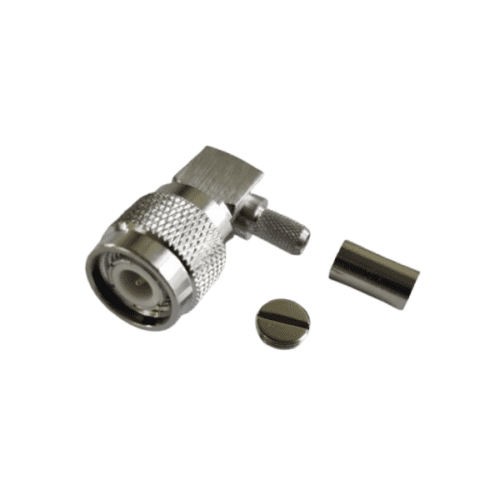 connector TNC male right angle thumb screw RF195
