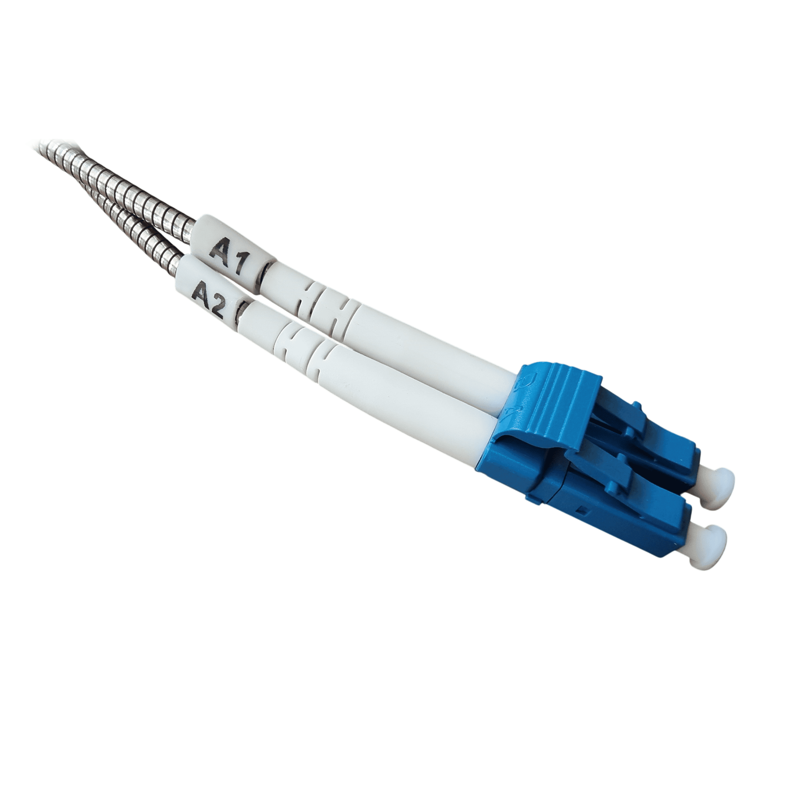 Single Mode 2-Core LC-LC Outdoor Ruggedised Armoured FTTA Fibre Drop Cable