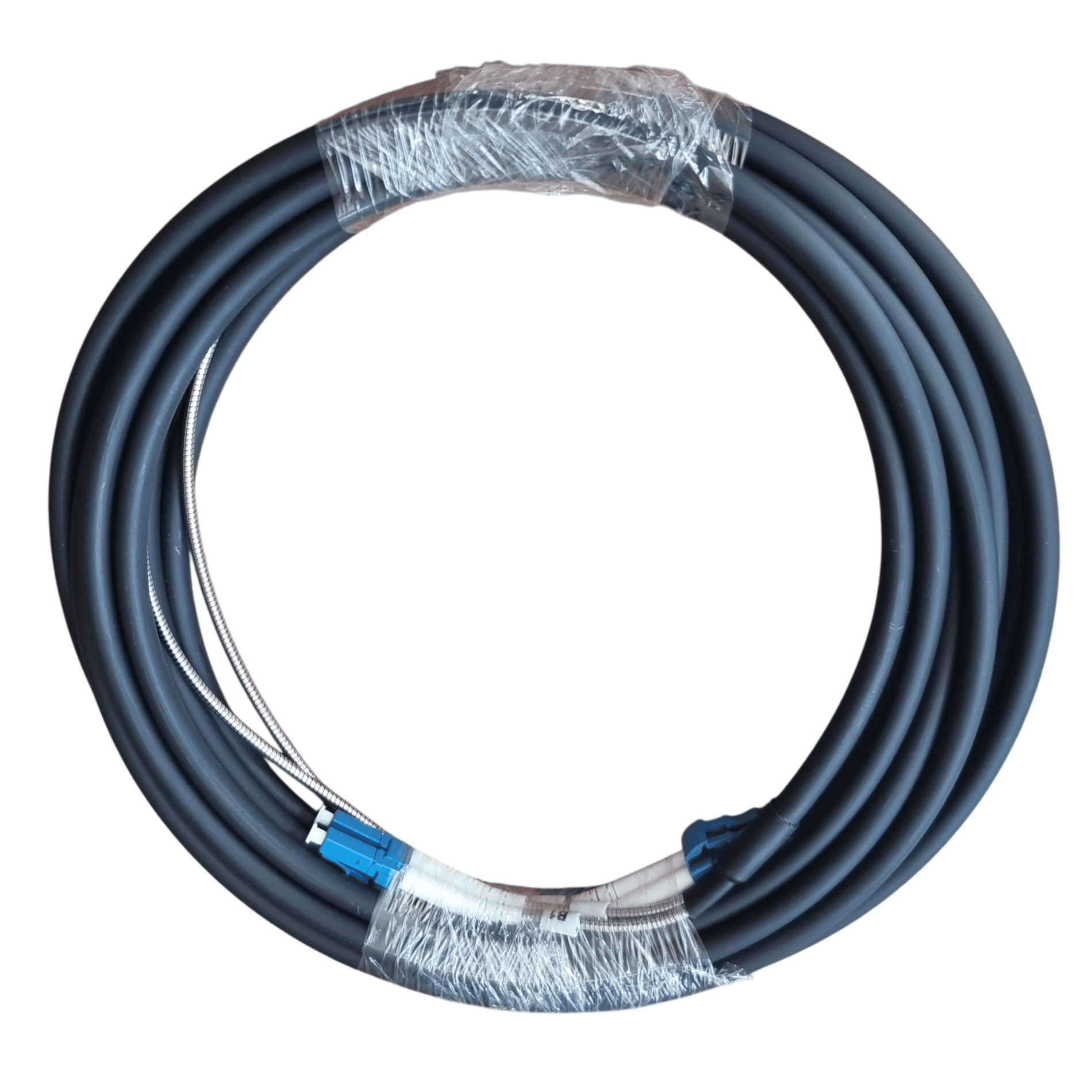 Single Mode 2-Core LC-LC Outdoor Ruggedised Armoured FTTA Fibre Drop Cable