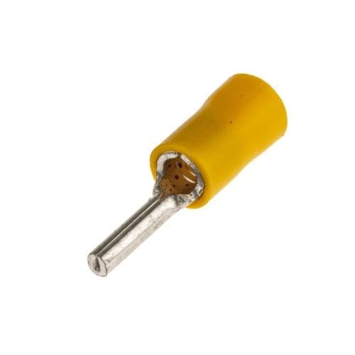 lug connector pin yellow sizes pre-insulated