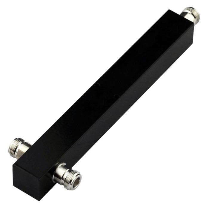splitter 2-way square N-type female 696MHz to 3800MHz